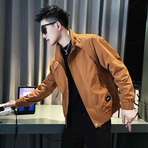 メンズ 服 シンプル ファッション オシャレ 大人 かっこいい 大きいサイズ ストリート 紳士服 ハイエンド スタンドカラー ジャケット 春秋服 カジュアル トップス メンズ 服 シンプル ファッション オシャレ 大人 かっこいい 大きいサイズ ストリート 紳士服 ハイエンド スタンドカラー ジャケット 春秋服 カジュアル トップス