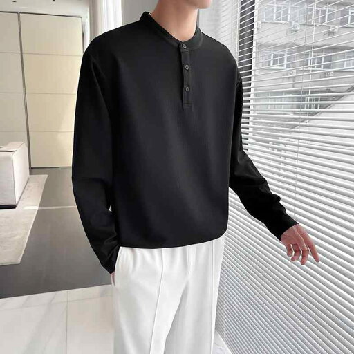 メンズ 服 シンプル ファッション オシャレ 大人 かっこいい 大きいサイズ ストリート 紳士服 ワッフル スウェットシャツ シンプル 長袖 T シャツ トップス カジュアル ジャケット メンズ 服 シンプル ファッション オシャレ 大人 かっこいい 大きいサイズ ストリート 紳士服 ワッフル スウェットシャツ シンプル 長袖 T シャツ トップス カジュアル ジャケット