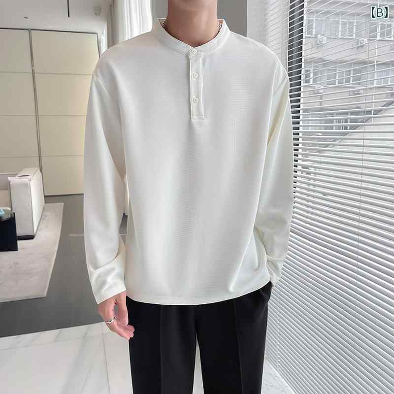 メンズ 服 シンプル ファッション オシャレ 大人 かっこいい 大きいサイズ ストリート 紳士服 ワッフル スウェットシャツ シンプル 長袖 T シャツ トップス カジュアル ジャケット