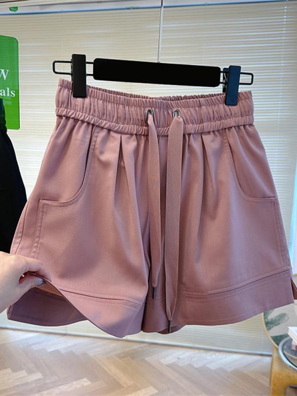 Rakuten - レディース ファッション 服 オシャレ カワイイ シンプル 大人カワイイ 大きいサイズ カッティング 秋 ストレッチ ハイウエスト Aライン パンツ ゆったり スリム ワイド レッグ