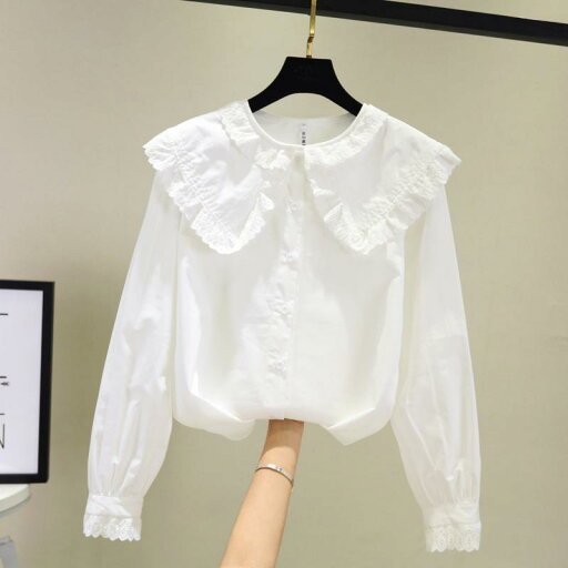 レディース ファッション 服 オシャレ カワイイ シンプル 大人カワイイ 大きいサイズ 白 シャツ 春秋 レディース ファッション 服 オシャレ カワイイ シンプル 大人カワイイ 大きいサイズ 白 シャツ 春秋