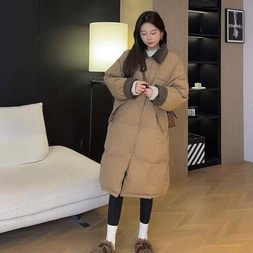 レディース ファッション 服 オシャレ カワイイ シンプル 大人カワイイ 大きいサイズ 秋冬 ブラウン 中綿 コート 韓国 スタイル ハイエンド ミドル丈 キルティング コート レディース ファッション 服 オシャレ カワイイ シンプル 大人カワイイ 大きいサイズ 秋冬 ブラウン 中綿 コート 韓国 スタイル ハイエンド ミドル丈 キルティング コート