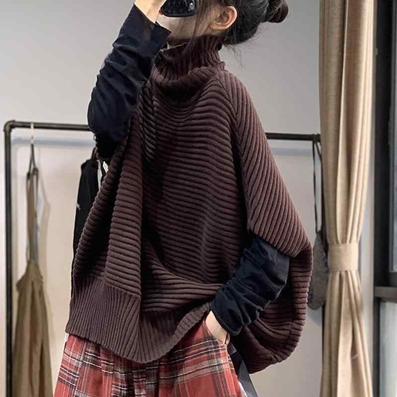 乐天商城 - レディース ファッション 服 オシャレ カワイイ シンプル 大人カワイイ 大きいサイズ セーター ハイネック スリム シャツ トップス