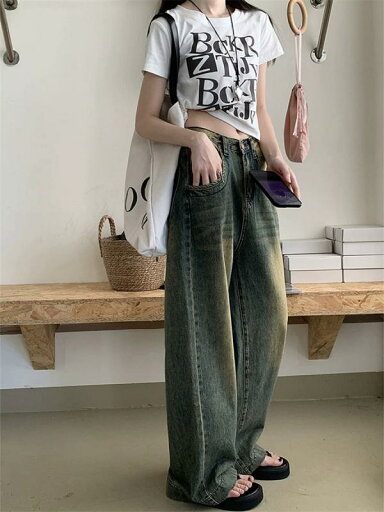 レディース ファッション 服 オシャレ カワイイ シンプル 大人カワイイ 大きいサイズ 秋 イエロー マッド カラー ストレート レッグ ジーンズ ウォッシュ 加工 ダメージ ハイウエスト スリム カジュアル ワイド ロング パンツ レディース ファッション 服 オシャレ カワイイ シンプル 大人カワイイ 大きいサイズ 秋 イエロー マッド カラー ストレート レッグ ジーンズ ウォッシュ 加工 ダメージ ハイウエスト スリム カジュアル ワイド ロング パンツ