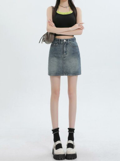 レディース ファッション 服 オシャレ カワイイ シンプル 大人カワイイ 大きいサイズ 秋 ハイウエスト デニム スカート Aライン スカート レディース ファッション 服 オシャレ カワイイ シンプル 大人カワイイ 大きいサイズ 秋 ハイウエスト デニム スカート Aライン スカート