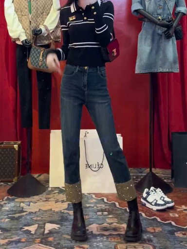 レディース ファッション 服 オシャレ カワイイ シンプル 大人カワイイ 大きいサイズ ハイウエスト 九分丈 ストレート ジーンズ 春秋 バゲット パンツ パイプ レディース ファッション 服 オシャレ カワイイ シンプル 大人カワイイ 大きいサイズ ハイウエスト 九分丈 ストレート ジーンズ 春秋 バゲット パンツ パイプ