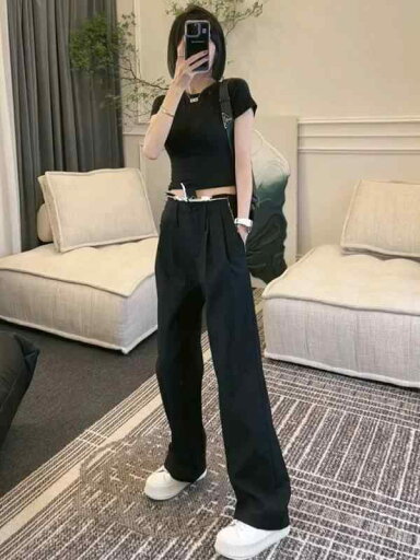 レディース ファッション 服 オシャレ カワイイ シンプル 大人カワイイ 大きいサイズ アメリカン 黒 カジュアル パンツ 秋 ロング パンツハイウエスト ワイド レッグ レディース ファッション 服 オシャレ カワイイ シンプル 大人カワイイ 大きいサイズ アメリカン 黒 カジュアル パンツ 秋 ロング パンツハイウエスト ワイド レッグ