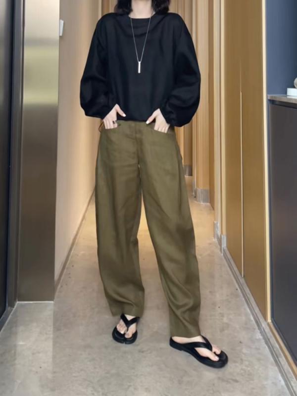 レディース ファッション 服 オシャレ カワイイ シンプル 大人カワイイ 大きいサイズ マスタード グリ..