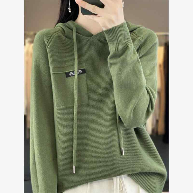 秋服 レディース ファッション オシャレ カワイイ シンプル 大人カワイイ 大きいサイズ トレーナー フード付き セーター トップス ゆったり スリム カジュアル パーカー