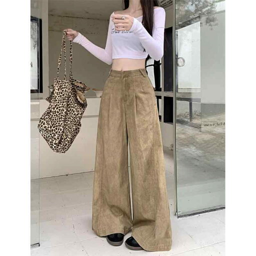春 コーデ レディース ファッション オシャレ カワイイ シンプル きれいめ ナチュラル 上品カジュアル 婦人服 ジーンズ ハイウエスト スリム ストレート ワイドレッグ パンツ 春 コーデ レディース ファッション オシャレ カワイイ シンプル きれいめ ナチュラル 上品カジュアル 婦人服 ジーンズ ハイウエスト スリム ストレート ワイドレッグ パンツ