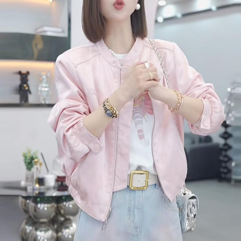 Rakuten - 秋服 レディース ファッション オシャレ カワイイ シンプル 大人カワイイ 大きいサイズ ハイエンド ライト ハイエンド ジャケット カジュアル トップス