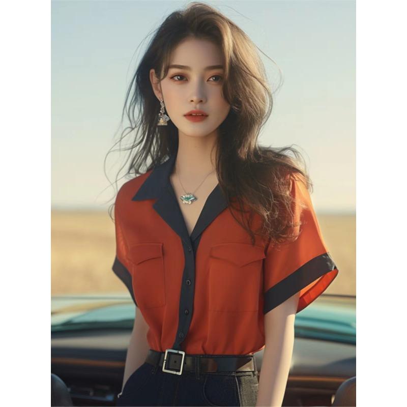 秋服 レディース ファッション オシャレ カワイイ シンプル 大人カワイイ 大きいサイズ 秋 トップス 軽 フレンチ シャツ