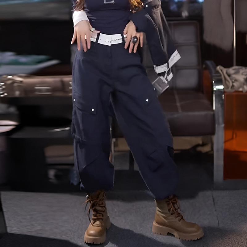 秋服 レディース ファッション オシャレ カワイイ シンプル 大人カワイイ 大きいサイズ アメリカン レトロ ハイウエスト スリム カジュ..
