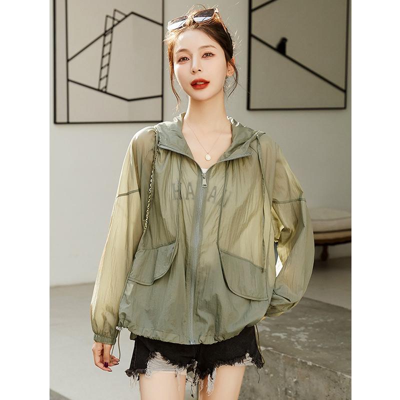 制服, 作业服 - 秋服 レディース ファッション オシャレ カワイイ シンプル 大人カワイイ 大きいサイズ 日焼け防止 服 薄手 秋 カジュアル ジャケット