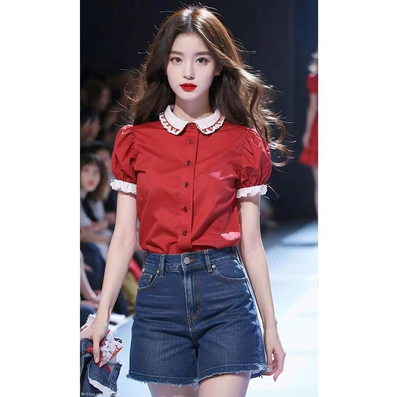 秋服 レディース ファッション オシャレ カワイイ シンプル 大人カワイイ 大きいサイズ カラー シャツ シック トップス