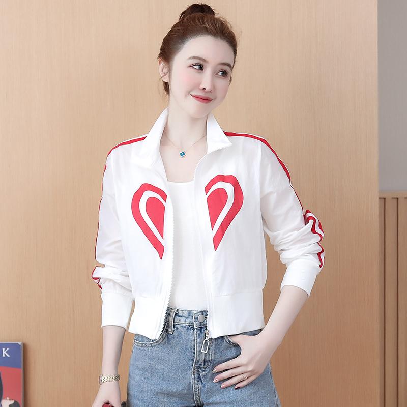 秋服 レディース ファッション オシャレ カワイイ シンプル 大人カワイイ 大きいサイズ 日焼け防止 服 薄手 抗UV ジャケット