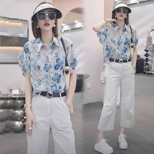 秋服 レディース ファッション オシャレ カワイイ シンプル 大人カワイイ 大きいサイズ 秋 シャツ ゆったり プリント ハイエンド 薄手 花柄 トップス 秋服 レディース ファッション オシャレ カワイイ シンプル 大人カワイイ 大きいサイズ 秋 シャツ ゆったり プリント ハイエンド 薄手 花柄 トップス