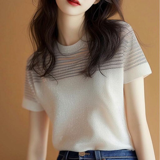 秋服 レディース ファッション オシャレ カワイイ シンプル 大人カワイイ 大きいサイズ ニット セーター 半袖 T シャツ 秋 フレンチ ラウンドネック トップス 秋服 レディース ファッション オシャレ カワイイ シンプル 大人カワイイ 大きいサイズ ニット セーター 半袖 T シャツ 秋 フレンチ ラウンドネック トップス