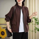 秋服 レディース ファッション オシャレ カワイイ シンプル 大人カワイイ 大きいサイズ ニット コットン スウェット シャツ 秋 アウター ジッパー 長袖 カーディガン カジュアル ジャケット ベースボール