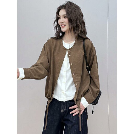 秋服 レディース ファッション オシャレ カワイイ シンプル 大人カワイイ 大きいサイズ フェイク ツーピース 長袖 シャツ 裾 カーディガン トップス 秋服 レディース ファッション オシャレ カワイイ シンプル 大人カワイイ 大きいサイズ フェイク ツーピース 長袖 シャツ 裾 カーディガン トップス
