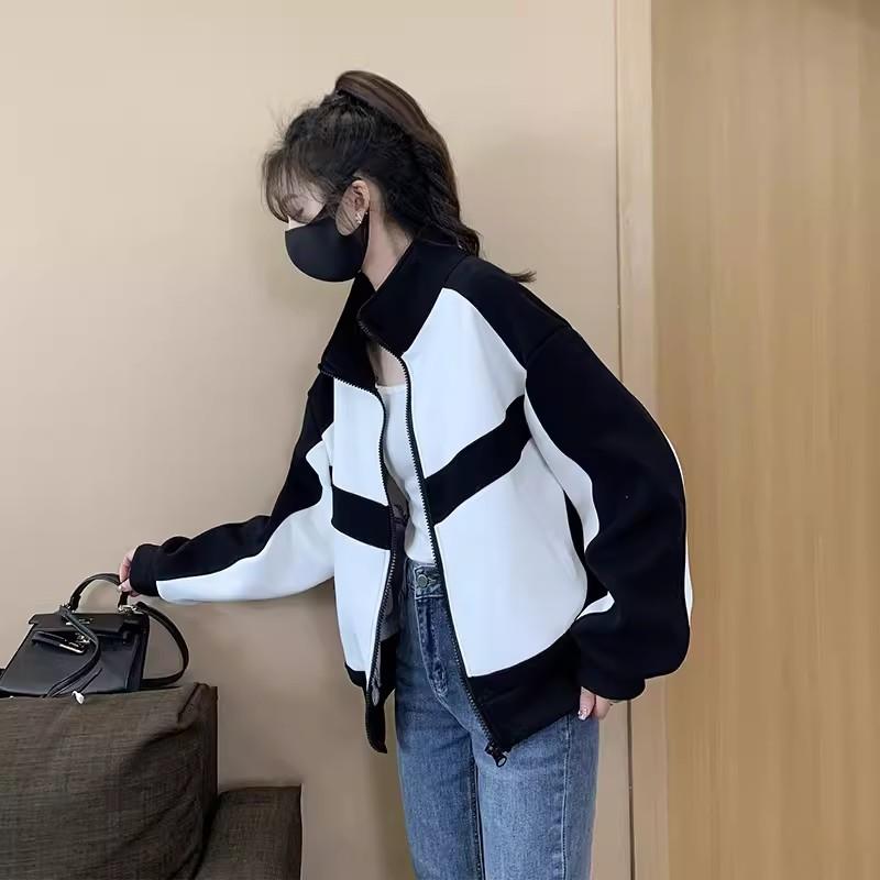 秋服 レディース ファッション オシャレ カワイイ シンプル 大人カワイイ 大きいサイズ ハイエンド ジャケット カラー カジュアル カーディガン トップス