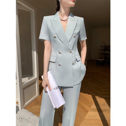 秋服 レディース ファッション オシャレ カワイイ シンプル 大人カワイイ 大きいサイズ サマー スーツ スタイル 薄手 半袖 ハイエンド カジュアル フォーマル 秋服 レディース ファッション オシャレ カワイイ シンプル 大人カワイイ 大きいサイズ サマー スーツ スタイル 薄手 半袖 ハイエンド カジュアル フォーマル