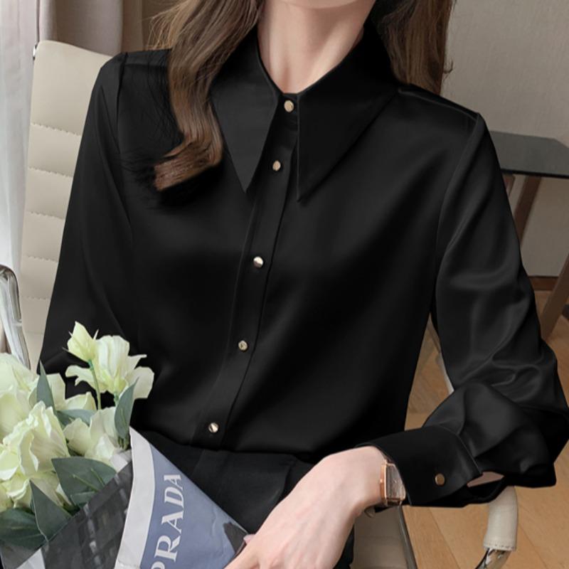 秋服 レディース ファッション オシャレ カワイイ シンプル 大人カワイイ 大きいサイズ 黒 インナー シ..