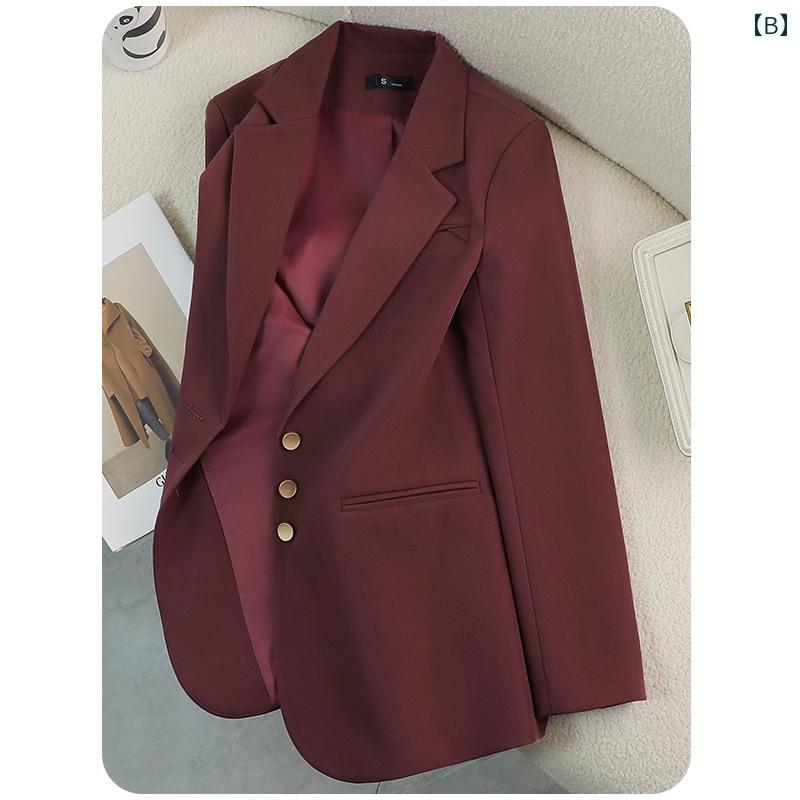 秋服 レディース ファッション オシャレ カワイイ シンプル 大人カワイイ 大きいサイズ エコ レザー 秋 ハイエンド カジュアル トップス スーツ スタイル