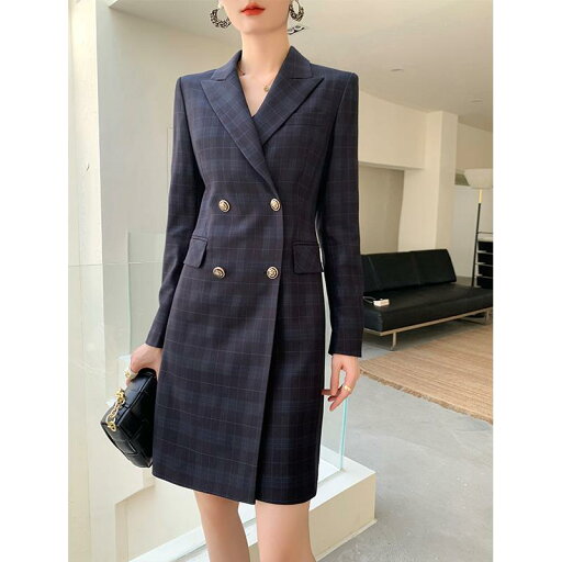 秋服 レディース ファッション オシャレ カワイイ シンプル 大人カワイイ 大きいサイズ レトロ チェック柄 ドレス 秋 スタイル 通勤 ウェア ハイエンド スリム スーツ スタイル スカート 秋服 レディース ファッション オシャレ カワイイ シンプル 大人カワイイ 大きいサイズ レトロ チェック柄 ドレス 秋 スタイル 通勤 ウェア ハイエンド スリム スーツ スタイル スカート