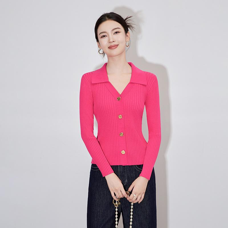 秋服 レディース ファッション オシャレ カワイイ シンプル 大人カワイイ 大きいサイズ ハイエンド ニット セーター 長袖 ライト ロイヤル ウール
