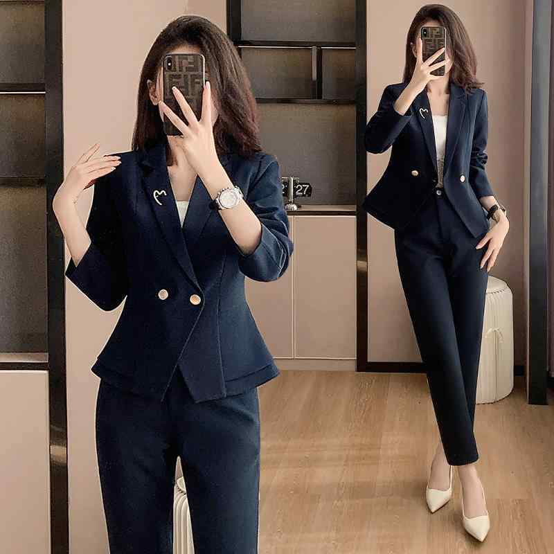 秋服 レディース ファッション オシャレ カワイイ シンプル 大人カワイイ 大きいサイズ ジャケット 単品 黒 スーツ スタイル カジュアル ジャケット