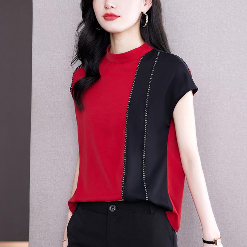 秋服 レディース ファッション オシャレ カワイイ シンプル 大人カワイイ 大きいサイズ シャツ 秋 半袖 トップス