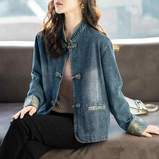 秋服 レディース ファッション オシャレ カワイイ シンプル 大人カワイイ 大きいサイズ デニム ジャケット 秋 レトロ トップス 秋服 レディース ファッション オシャレ カワイイ シンプル 大人カワイイ 大きいサイズ デニム ジャケット 秋 レトロ トップス