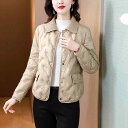 秋服 レディース ファッション オシャレ カワイイ シンプル 大人カワイイ 大きいサイズ 冬 暖かい 綿 コート ジャケット 秋冬 トップス