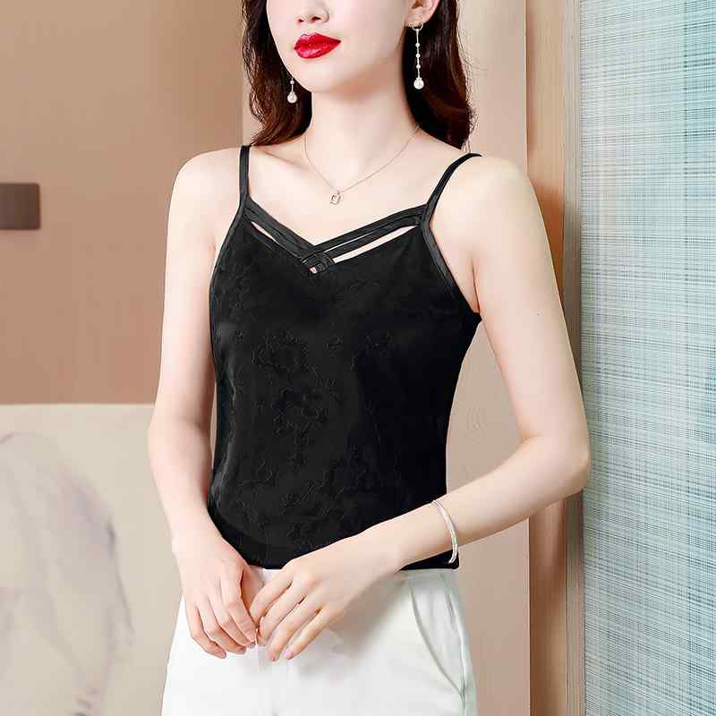 秋服 レディース ファッション オシャレ カワイイ シンプル 大人カワイイ 大きいサイズ バック キャミソール 秋 レイヤリング シャツ アウター ノースリーブ トップス