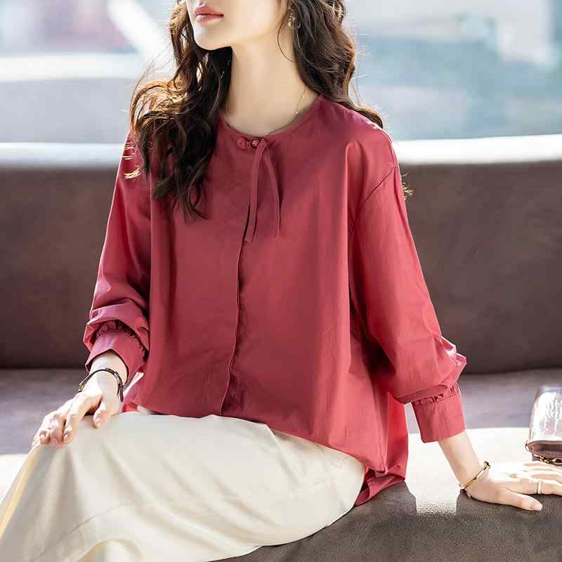 秋服 レディース ファッション オシャレ カワイイ シンプル 大人カワイイ 大きいサイズ ソリッドカラー..