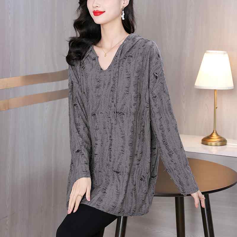 秋服 レディース ファッション オシャレ カワイイ シンプル 大人カワイイ 大きいサイズ レトロ 長袖 T シャツ ファッション 秋 スリム トップス
