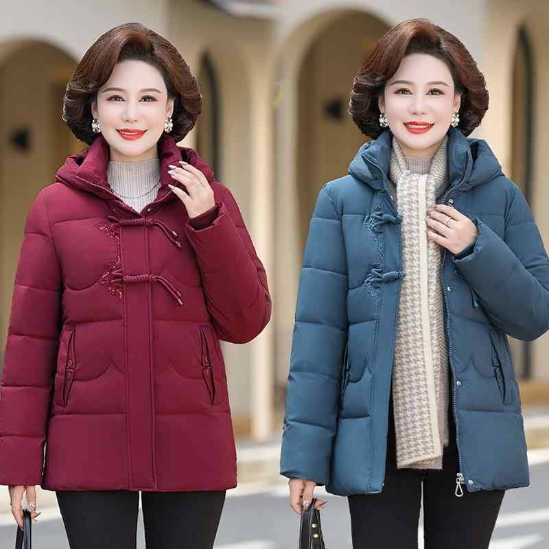 秋服 レディース ファッション オシャレ カワイイ シンプル 大人カワイイ 大きいサイズ 冬 ダウン ジャケット 厚手 綿 暖かい スタイル