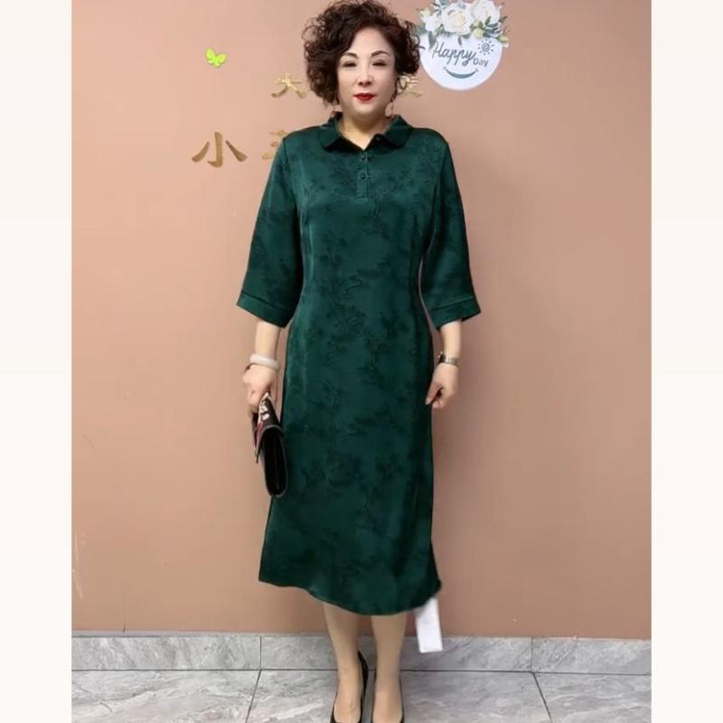 秋服 レディース ファッション オシャレ カワイイ シンプル 大人カワイイ 大きいサイズ レトロ ドレス ハイエンド 秋 ワイド スカート