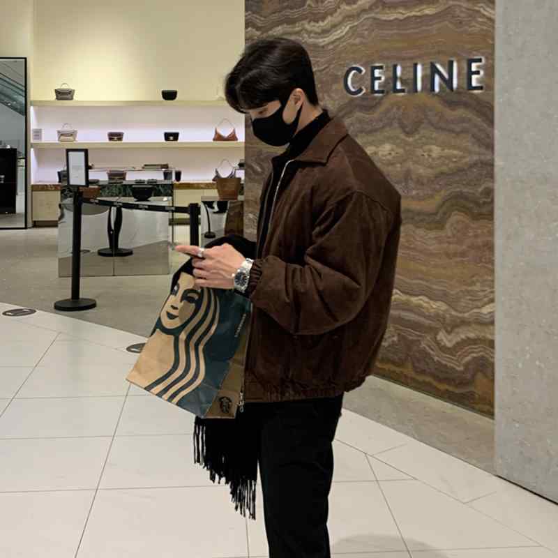 秋冬 メンズ 服 シンプル ファッション オシャレ 大人 かっこいい 大きいサイズ ストリート 紳士服 冬 コットン ジャケット ジッパー ジャケット トップス 韓国スタイル ウール コート