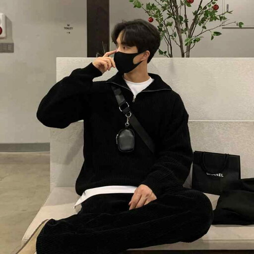 秋冬 メンズ 服 シンプル ファッション オシャレ 大人 かっこいい 大きいサイズ ストリート 紳士服 ハイエンド ソフト セーター ポロ シャツ 韓国スタイル ハーフ ジップ セーター ジャケット 秋冬 メンズ 服 シンプル ファッション オシャレ 大人 かっこいい 大きいサイズ ストリート 紳士服 ハイエンド ソフト セーター ポロ シャツ 韓国スタイル ハーフ ジップ セーター ジャケット