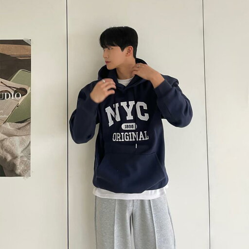 秋冬 メンズ 服 シンプル ファッション オシャレ 大人 かっこいい 大きいサイズ ストリート 紳士服 ネイビーブルー フード付き プルオーバー スウェット シャツ カンガルー ポケット レター プリント 暖かい ジャケット 秋冬 メンズ 服 シンプル ファッション オシャレ 大人 かっこいい 大きいサイズ ストリート 紳士服 ネイビーブルー フード付き プルオーバー スウェット シャツ カンガルー ポケット レター プリント 暖かい ジャケット