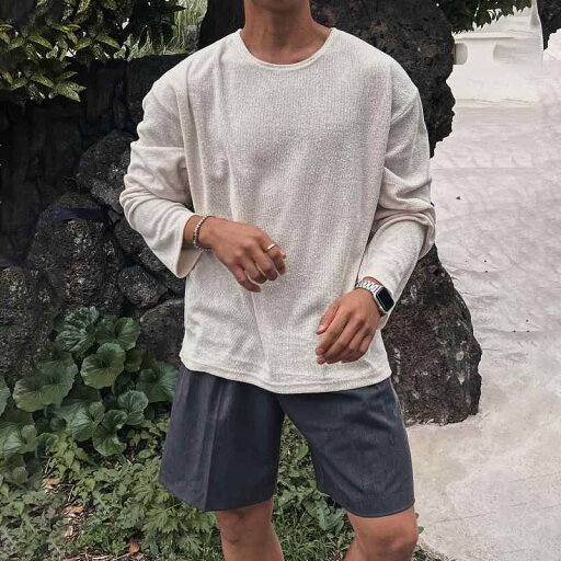 秋冬 メンズ 服 シンプル ファッション オシャレ 大人 かっこいい 大きいサイズ ストリート 紳士服 ラウンドネック 日 防止 シャツ 長袖 T 秋 薄手 通気性 カジュアル ニット 秋冬 メンズ 服 シンプル ファッション オシャレ 大人 かっこいい 大きいサイズ ストリート 紳士服 ラウンドネック 日 防止 シャツ 長袖 T 秋 薄手 通気性 カジュアル ニット