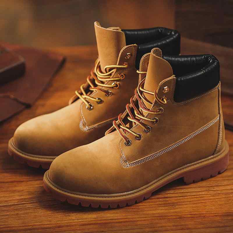 秋冬 メンズ 服 シンプル ファッション オシャレ 大人 かっこいい 大きいサイズ ストリート 紳士服 アメリカン クラシック レトロ ワーク アウトドア 靴 ブーツ