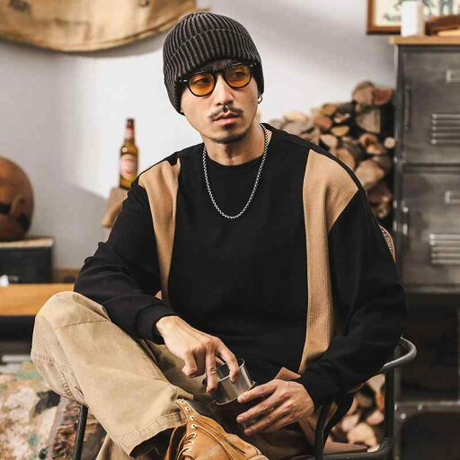 秋冬 メンズ 服 シンプル ファッション オシャレ 大人 かっこいい 大きいサイズ ストリート 紳士服 アメリカン レトロ 360グラム 厚手 ニット コットン 長袖 T シャツ 秋 カラー トップス 秋冬 メンズ 服 シンプル ファッション オシャレ 大人 かっこいい 大きいサイズ ストリート 紳士服 アメリカン レトロ 360グラム 厚手 ニット コットン 長袖 T シャツ 秋 カラー トップス