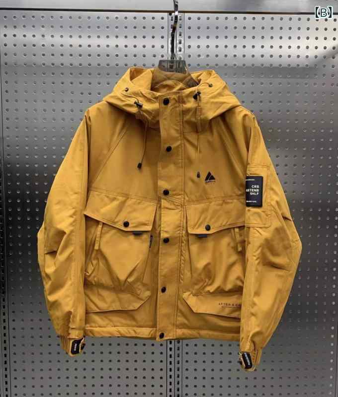 秋冬 メンズ 服 シンプル ファッション オシャレ 大人 かっこいい 大きいサイズ ストリート 紳士服 ワークウェア 暖かい ジャケット 秋冬 カジュアル 綿 ハイエンド コート 韓国スタイル トップス