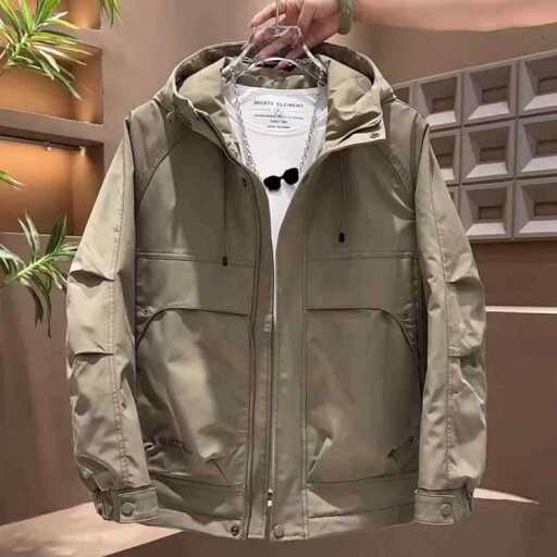 秋冬 メンズ 服 シンプル ファッション オシャレ 大人 かっこいい 大きいサイズ ストリート 紳士服 秋冬 アサルト 綿 ジャケット フード付き 秋冬 メンズ 服 シンプル ファッション オシャレ 大人 かっこいい 大きいサイズ ストリート 紳士服 秋冬 アサルト 綿 ジャケット フード付き