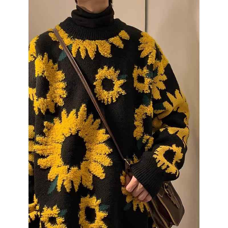 秋冬 メンズ 服 シンプル ファッション オシャレ 大人 かっこいい 大きいサイズ ストリート 紳士服 秋冬 レトロ ゆったり セーター ハイエンド