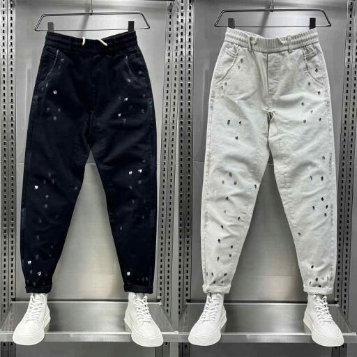 秋冬 メンズ 服 シンプル ファッション オシャレ 大人 かっこいい 大きいサイズ ストリート 紳士服 スプラッシュ インク ストレート パンツ 秋冬 ワイド レッグ スポーツ カジュアル 秋冬 メンズ 服 シンプル ファッション オシャレ 大人 かっこいい 大きいサイズ ストリート 紳士服 スプラッシュ インク ストレート パンツ 秋冬 ワイド レッグ スポーツ カジュアル