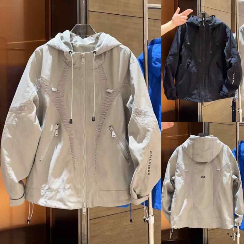 秋冬 メンズ 服 シンプル ファッション オシャレ 大人 かっこいい 大きいサイズ ストリート 紳士服 カジュアル ジャケット 秋 フード付き ジッパー マルチ ポケット